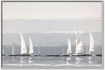 Picture of Silver Sailboats 