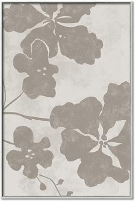 Image de Floral  Shapes in Beaver Brown IV